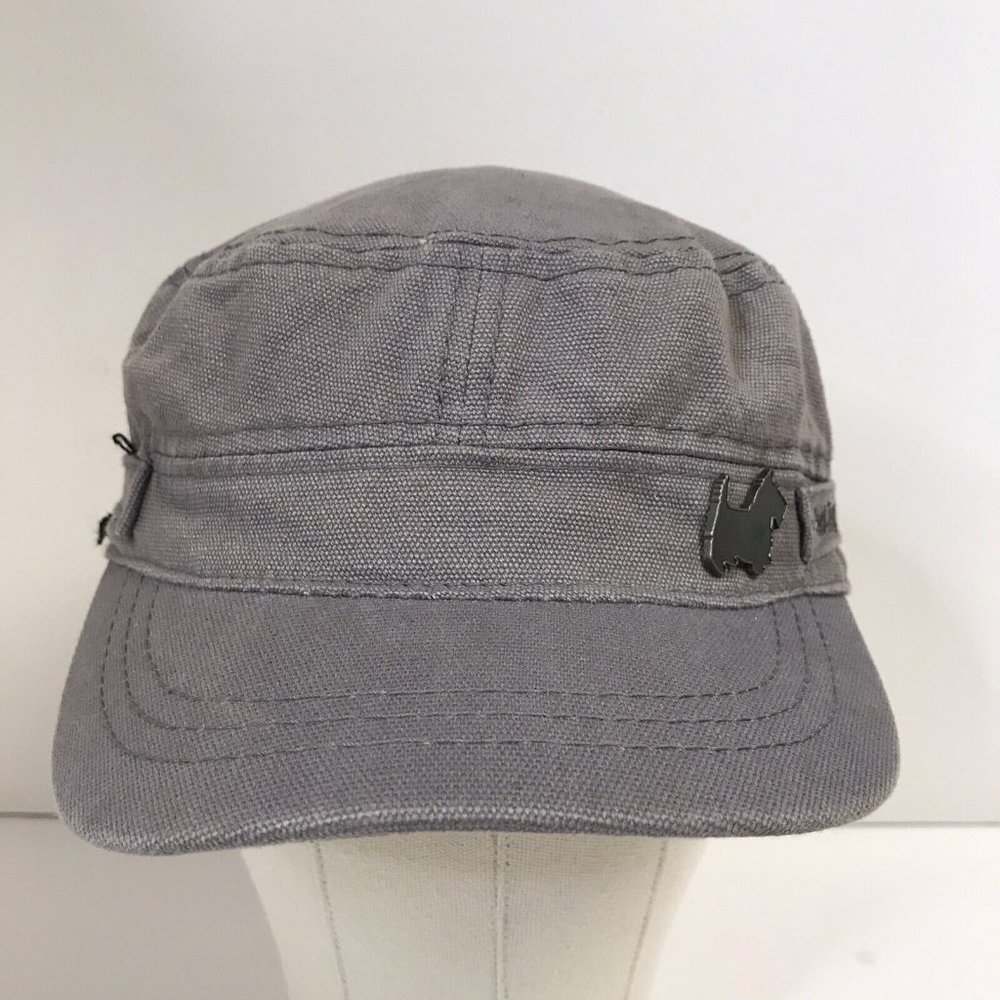 Red Dog Saloon Gray Juneau Alaska Newsboy Style Adjustable Hat